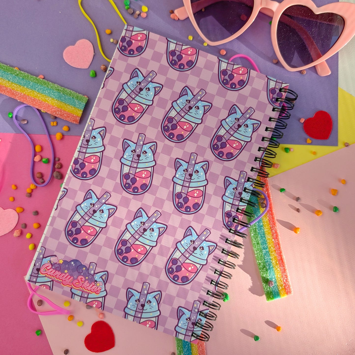 Bubble Kit-Tea Notebook-Stationery-Candy Skies-Candy Skies