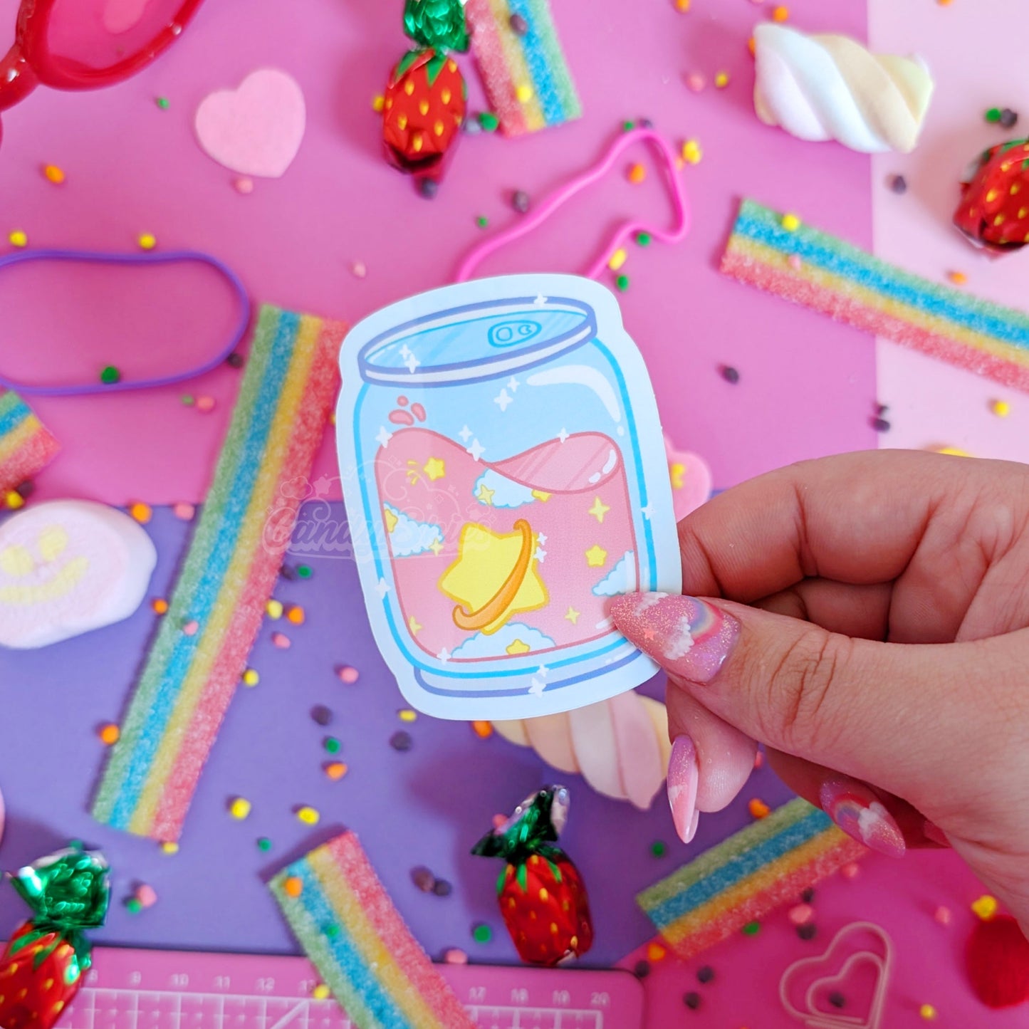 Celestial Soda Sticker-Sticker-Candy Skies-Candy Skies