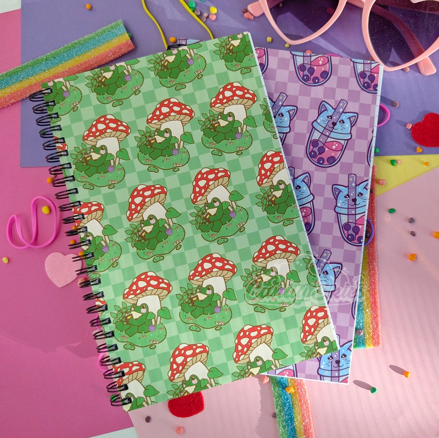 Bubble Kit-Tea Notebook-Stationery-Candy Skies-Candy Skies