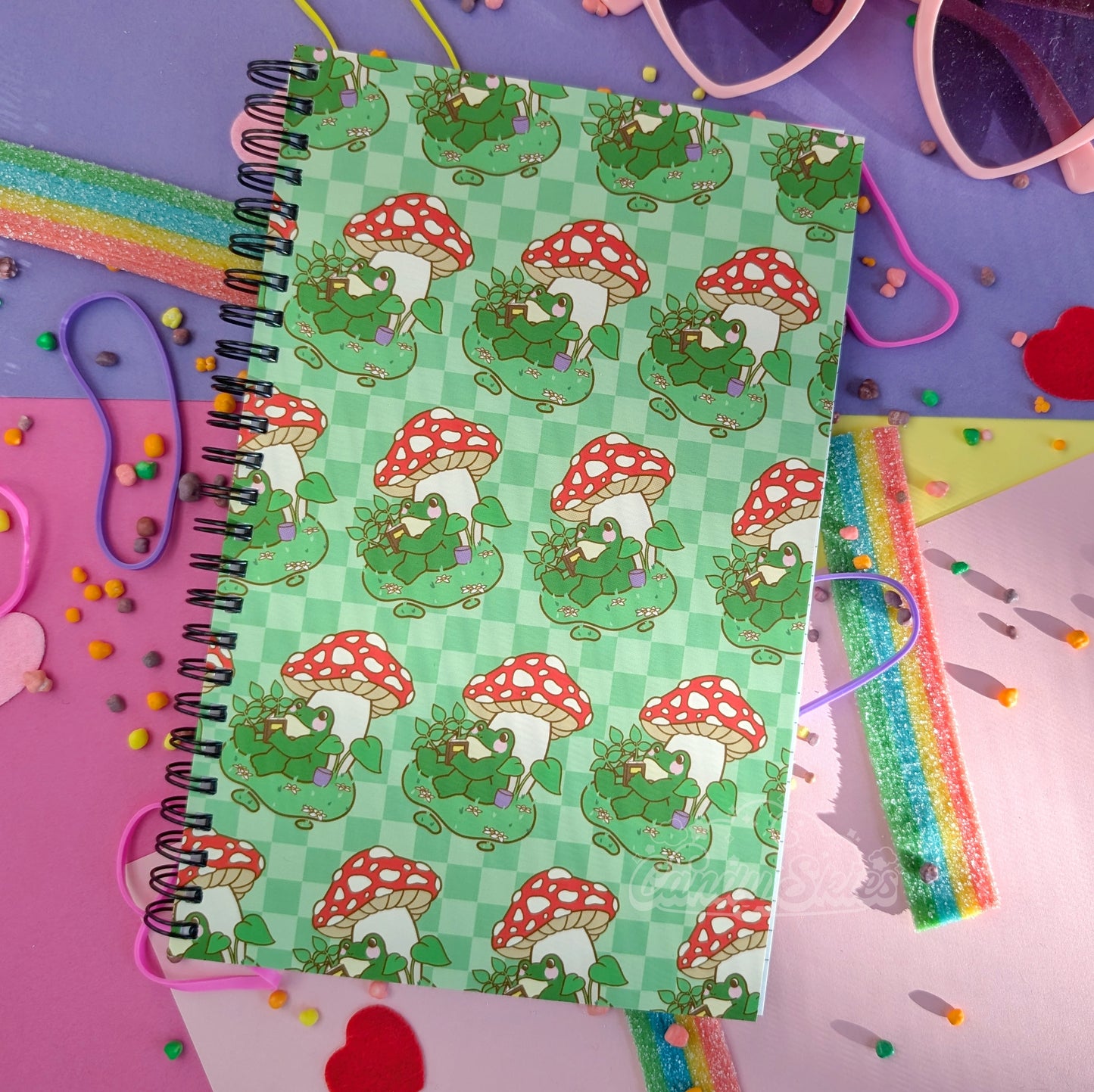 Ribbeting Read Notebook-Stationery-Candy Skies-Candy Skies
