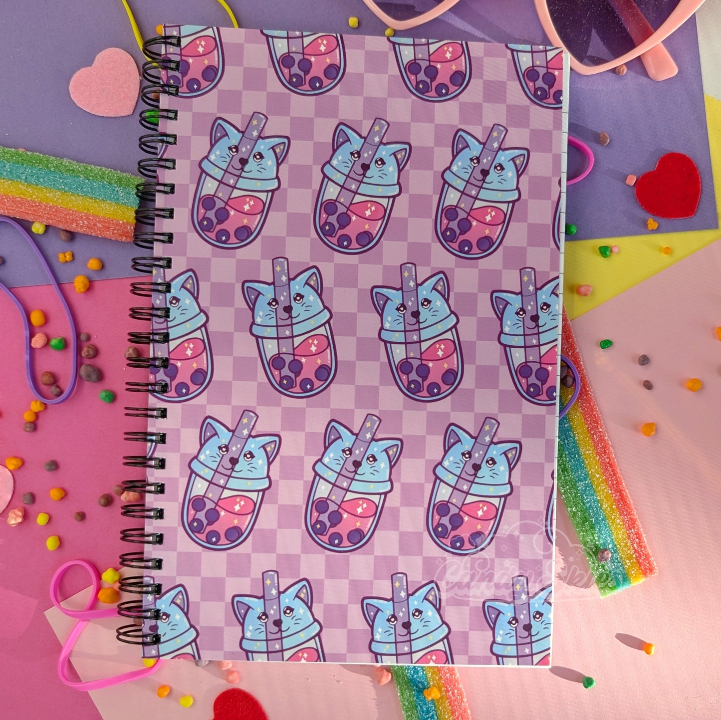 Bubble Kit-Tea Notebook-Stationery-Candy Skies-Candy Skies
