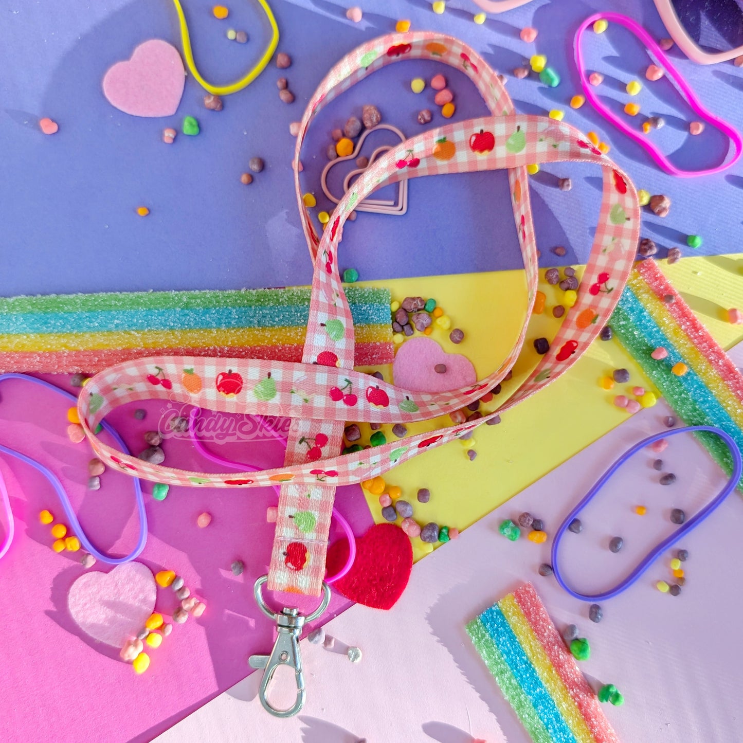 Fruit Salad Lanyard-Lanyards-Candy Skies-Candy Skies