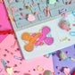 Scissoring Scissors Glitter Sticker-Sticker-Candy Skies-Candy Skies