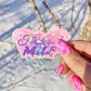 Fairy god MILF Holographic Sticker-Sticker-Candy Skies-Candy Skies