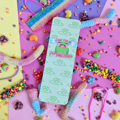 Needy Frog Bookmark-Bookmarks-Candy Skies-Candy Skies