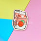 Strawberry Milk Sticker-Sticker-Candy Skies-Candy Skies